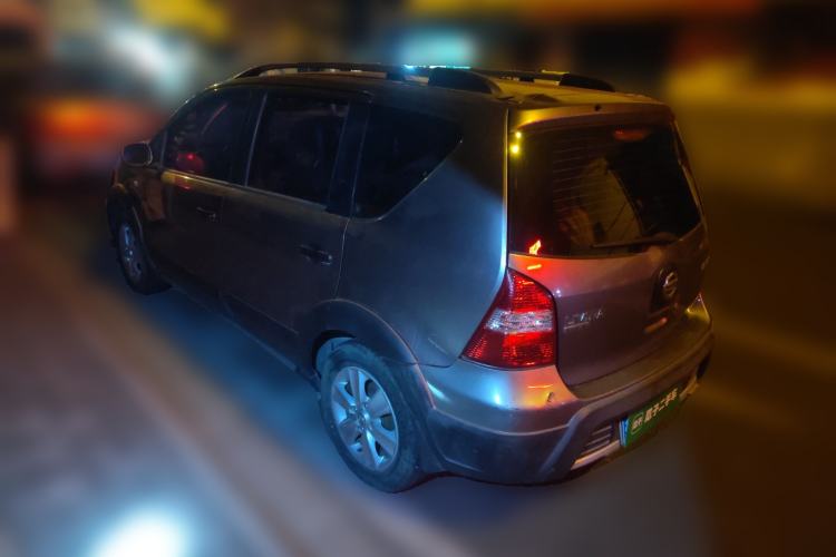 Used Nissan Livina 2010 Jingrui Edition 1.6L Manual Standard Model Rear Left 45 Deg