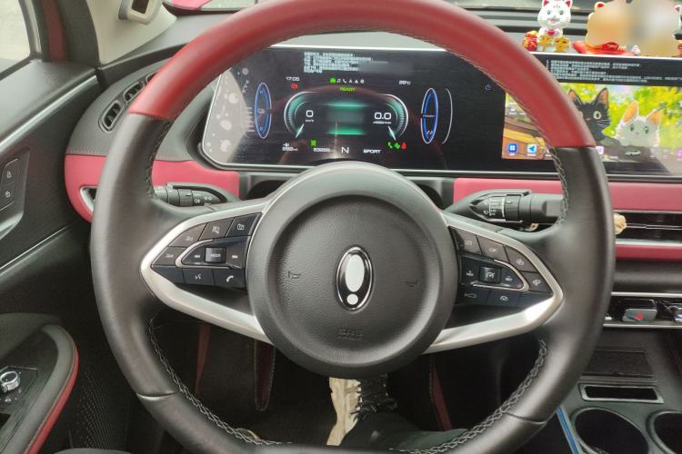 Used ORA Good Cat GT 2022 Mulan Edition 480km Long-Range续航 Steering Wheel