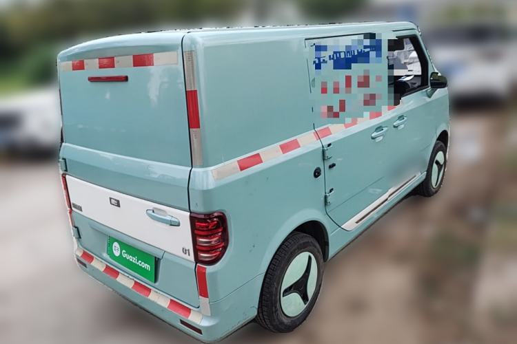 Used Chengshi 01 2021 Chuanfu Edition Single-Row Closed Cargo Van Two-Seater Single Battery
