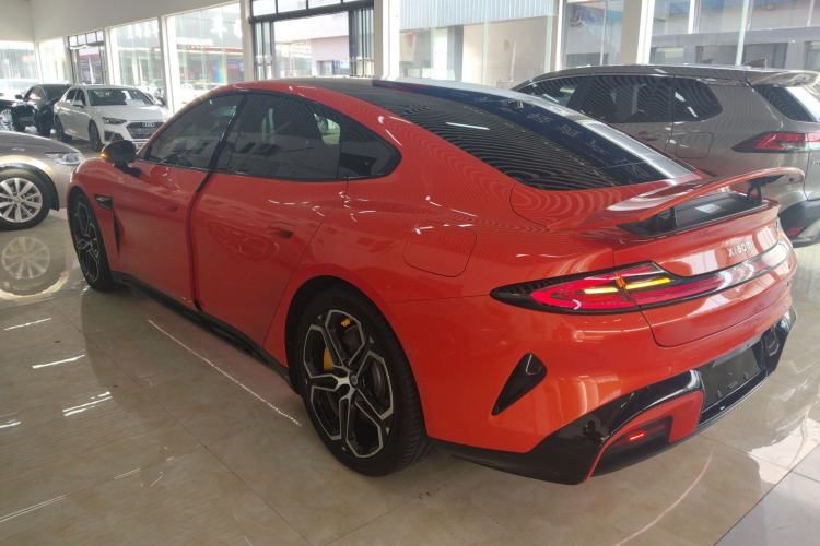 Used Xiaomi Auto SU7 2024 Four-Wheel Drive Ultra-Long Range Advanced Intelligent Driving Max Edition Rear Left 45 Deg