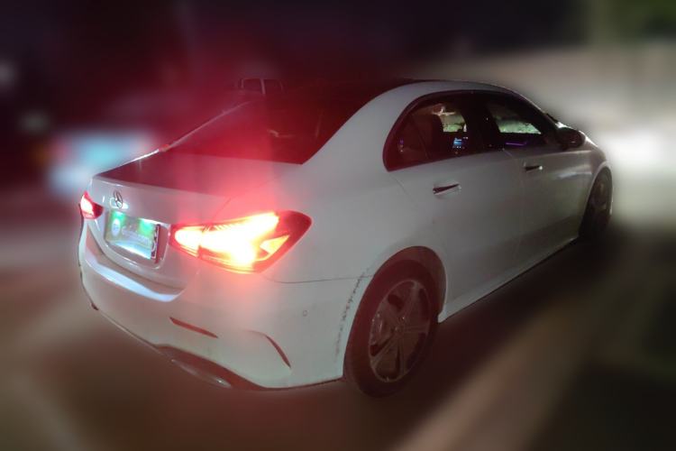 Used Mercedes-Benz A-Class 2022 Second Facelift A 200 L Sport Sedan Fashion Version Rear Right 45 Deg