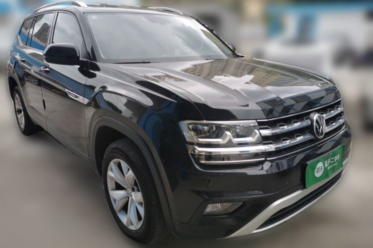 Used Volkswagen Teramont 2019 380TSI Four-Wheel Drive Comfort Edition China VI Standard Front Right 45 Deg