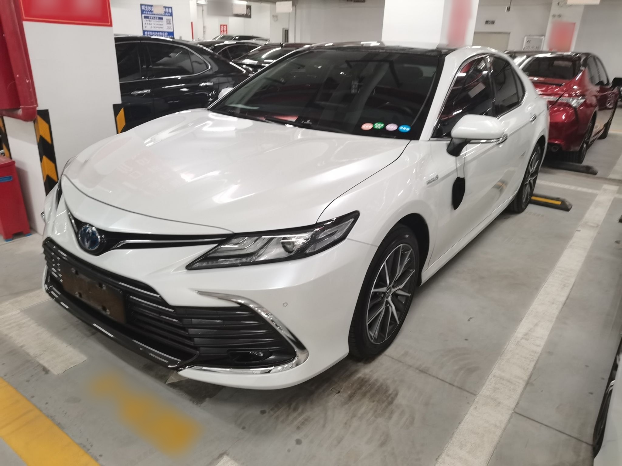 تحت مقدمة السيارة