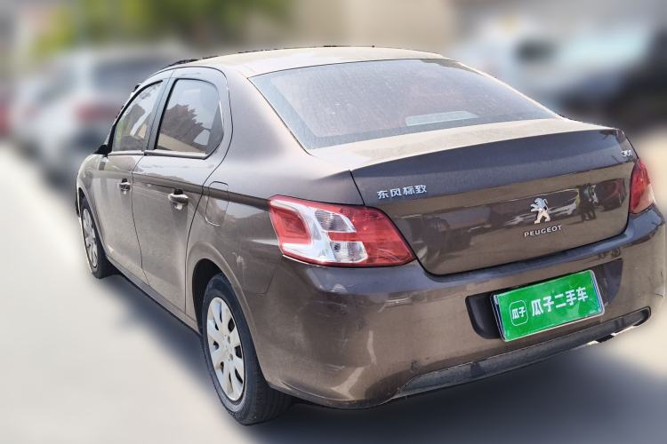 Used Peugeot 301 2014 1.6L Manual Comfort Edition Rear Left 45 Deg