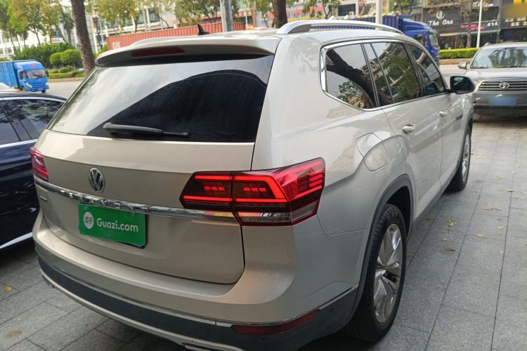 Used Volkswagen Teramont 2017 530 V6 Four-Wheel Drive Flagship Edition Rear Right 45 Deg