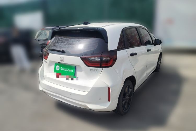 Used Honda Fit 2022 1.5L CVT Trendy Sunroof Edition Rear Right 45 Deg