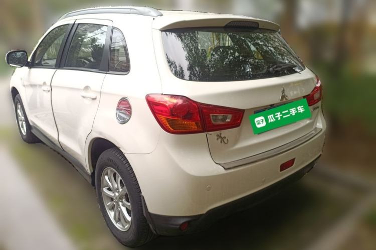 Used Mitsubishi ASX 2013 1.6L Manual Two-Wheel Drive Standard Edition Rear Left 45 Deg