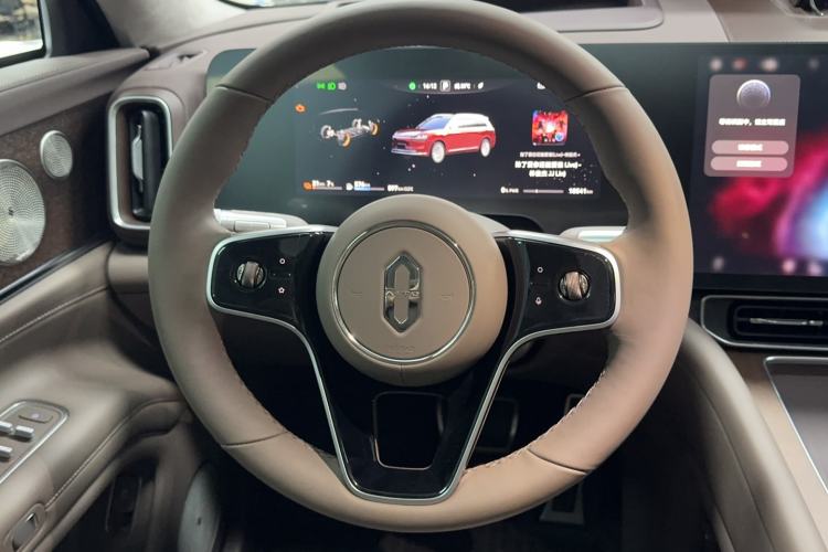 Used Hima AITO M9 2025 Extended-Range Ultra Version 52 kWh 6-Seater Steering Wheel