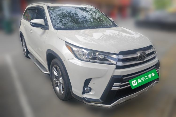 Used Toyota Highlander 2018 2.0T Four-Wheel Drive Luxury Version 7 Seats China VI Standard