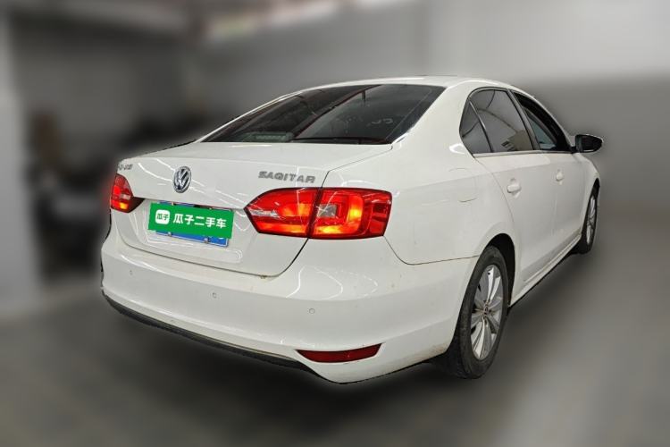 Used Volkswagen Sagitar 2014 1.4TSI Automatic Luxury Model Rear Right 45 Deg