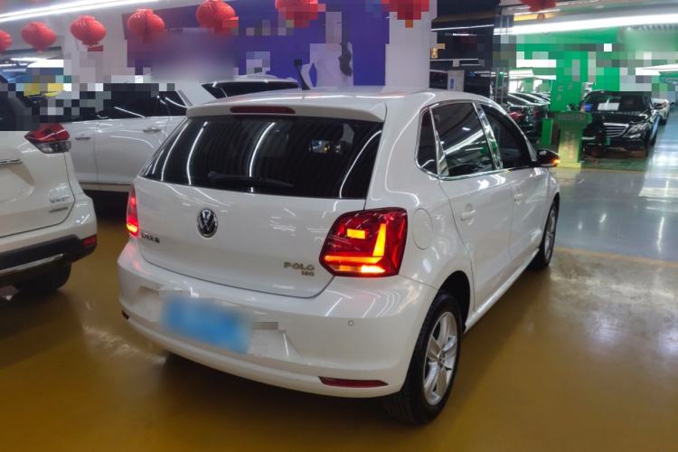 Used Volkswagen Polo 2018 1.5L Automatic Enjoyment Model Rear Right 45 Deg