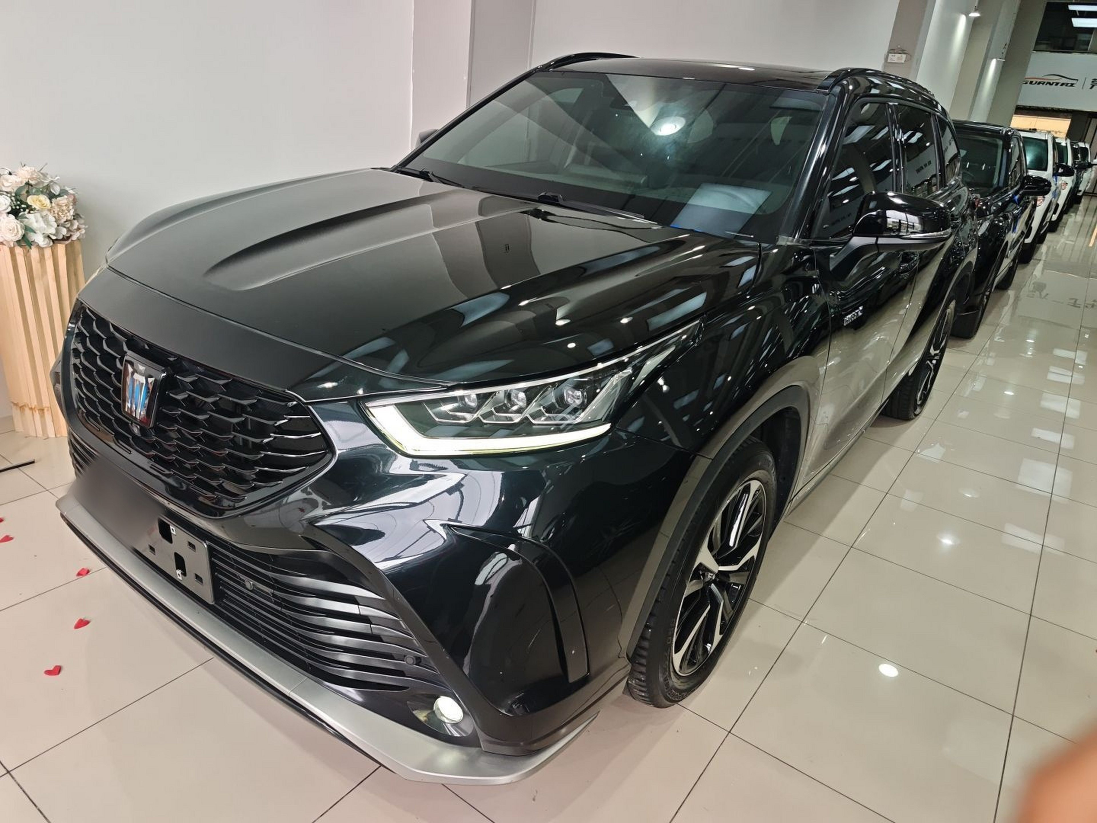 تحت مقدمة السيارة