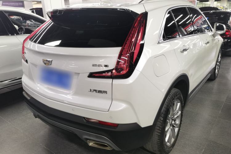 Used Cadillac XT4 2020 Revised Version 28T Two-Wheel Drive Leading Edition Rear Right 45 Deg