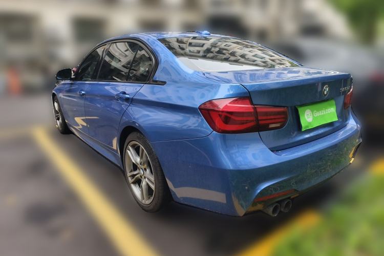 Used BMW 3 Series 2019 320Li M Sport Night Edition Rear Left 45 Deg