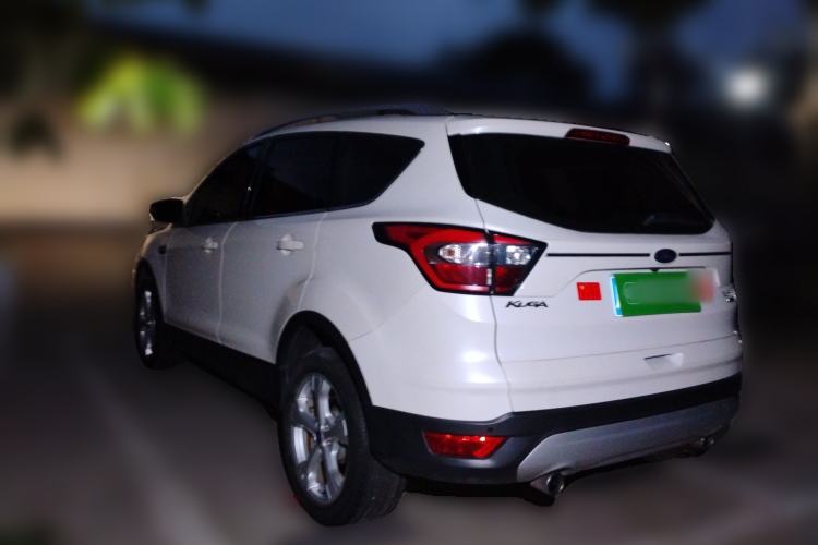 Used Ford Kuga 2017 EcoBoost 180 Two-Wheel-Drive Tiger Leap Model Rear Left 45 Deg