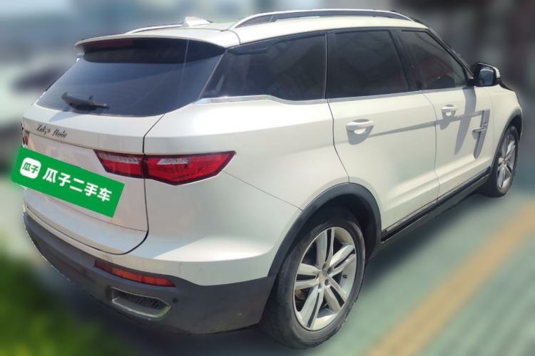 Used Zotye T700 2017 1.8T Dual-Clutch Prestige Model Rear Right 45 Deg