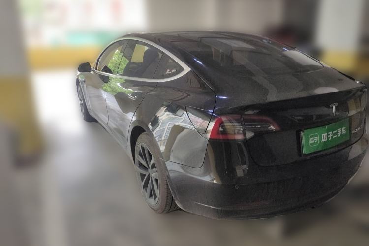 Used Tesla Model 3 2020 Standard Range Rear-Wheel Drive Upgraded Version Rear Left 45 Deg