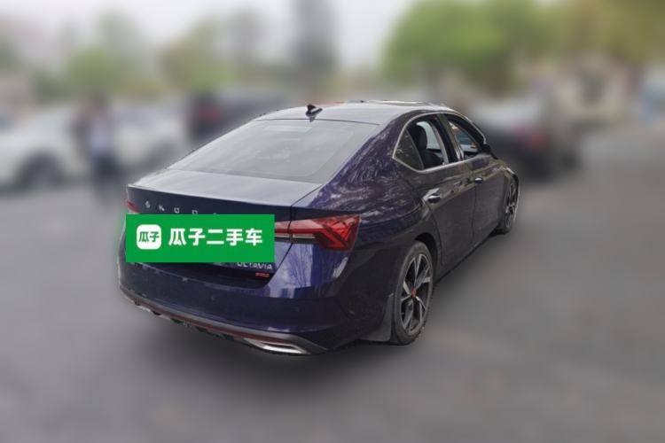 Used Skoda Octavia 2021 PRO TSI280 DSG Luxury Edition Rear Right 45 Deg