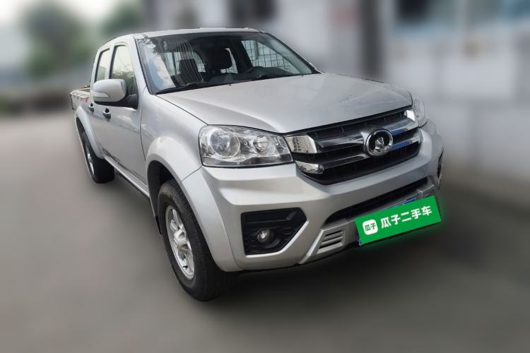 Used Great Wall Wingle 5 2020 2.0T Diesel Two-Wheel-Drive Elite Version Big Double Cab China VI Standard GW4D20M Front Right 45 Deg