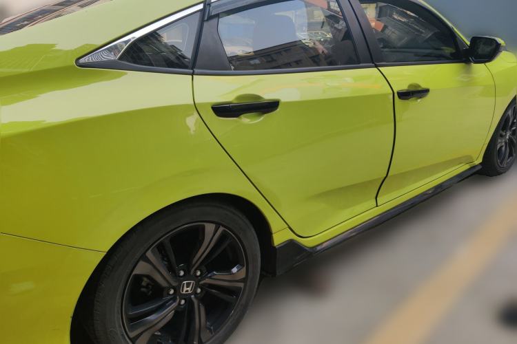 Used Honda Civic 2019 220TURBO CVT Dynamic Edition China VI Emission Standard Rear Right 45 Deg