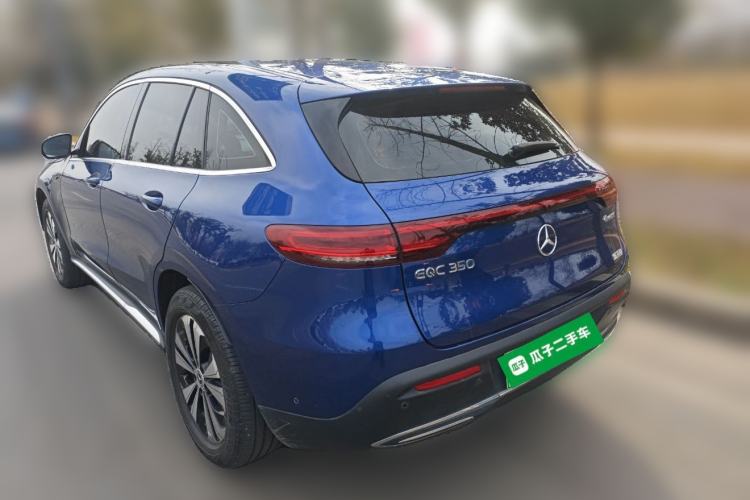 Used Mercedes-Benz EQC 2021 EQC 350 4MATIC Rear Left 45 Deg