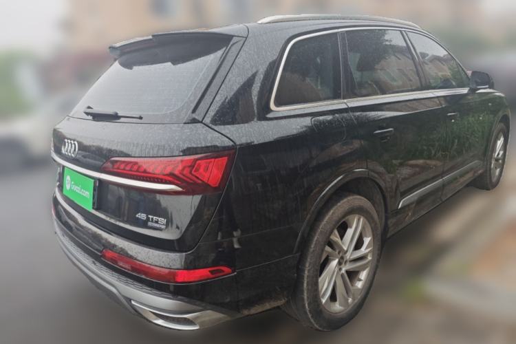 Used Audi Q7 2022 45 TFSI quattro S line Sport Edition Rear Right 45 Deg