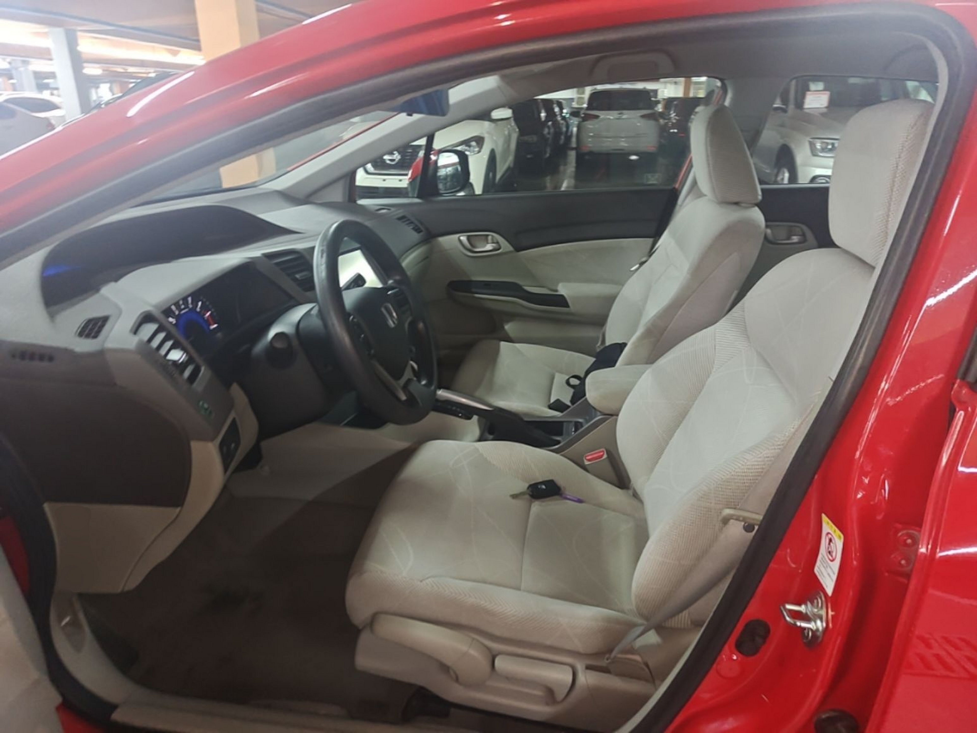 Interior delantero