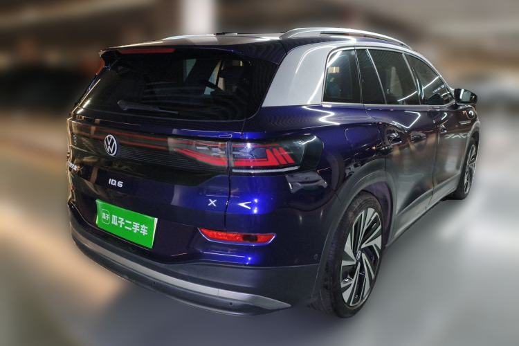 Used Volkswagen ID.6 X 2022 Intelligent Long-Range Version Rear Right 45 Deg
