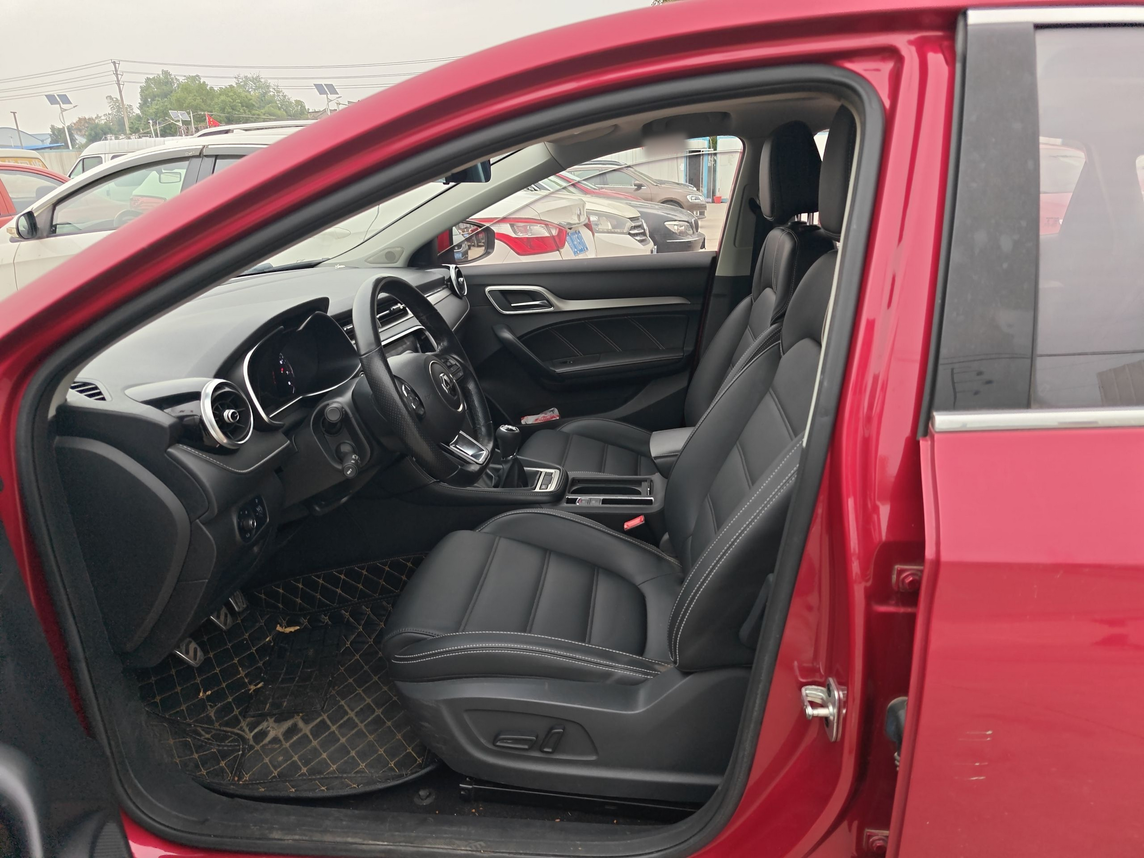 Avant de la voiture