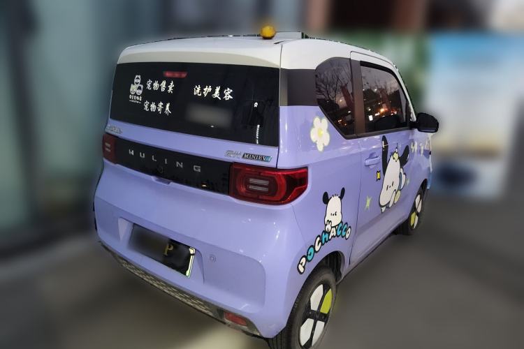 Used Wuling Hongguang MINIEV 2022 Macaron-Color Edition Lithium Iron Phosphate Rear Right 45 Deg