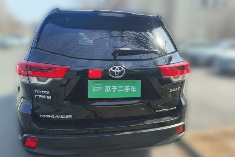 Used Toyota Highlander 2018 2.0T Four-Wheel Drive Supreme Edition 7-Seater China VI Rear