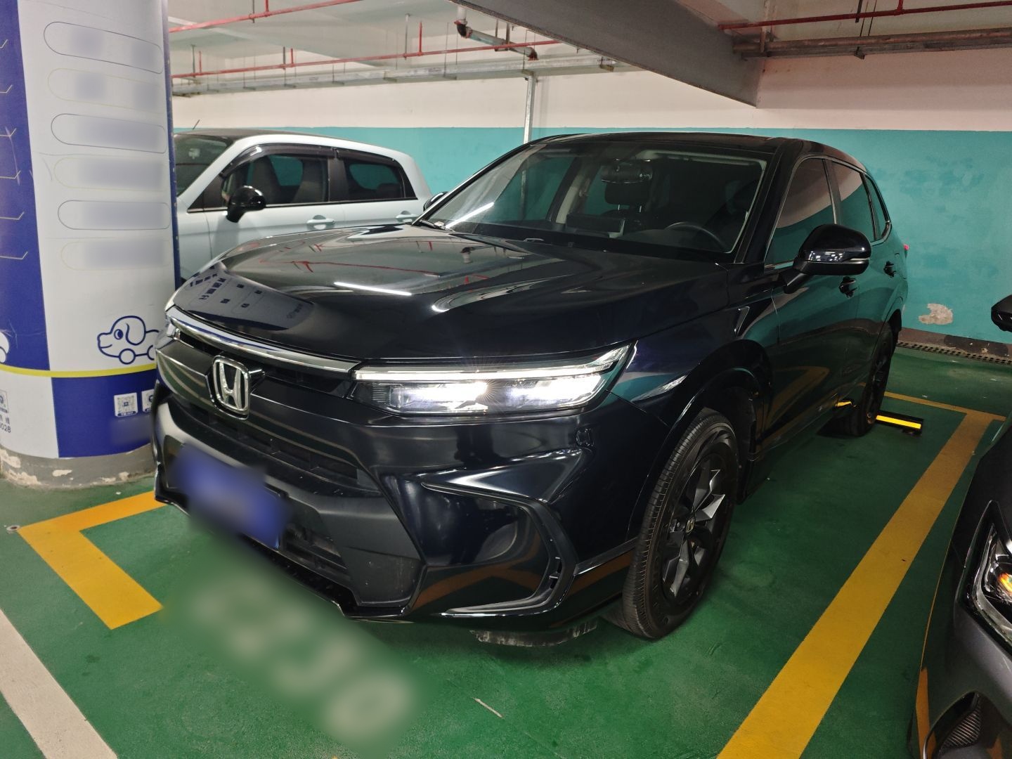 تحت مقدمة السيارة