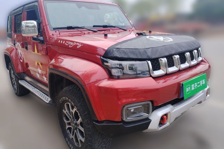 Used BAIC Off-Road BJ40 2020 2.0T Automatic Four-Wheel Drive Urban Hunter Edition Chivalrous Type Front Right 45 Deg