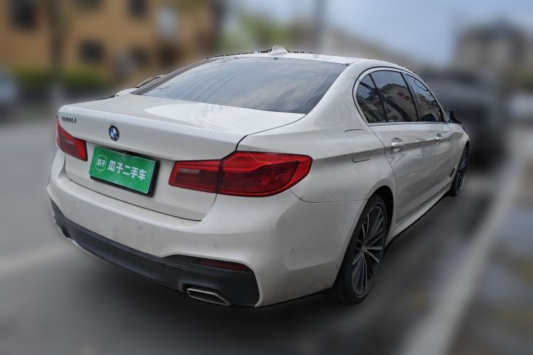 Used BMW 5 Series 2020 530Li Leading Model M Sport Package Rear Right 45 Deg