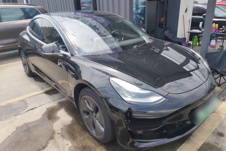 Used Tesla Model 3 2020 Standard Range Rear-Wheel Drive Upgraded Version Front Right 45 Deg