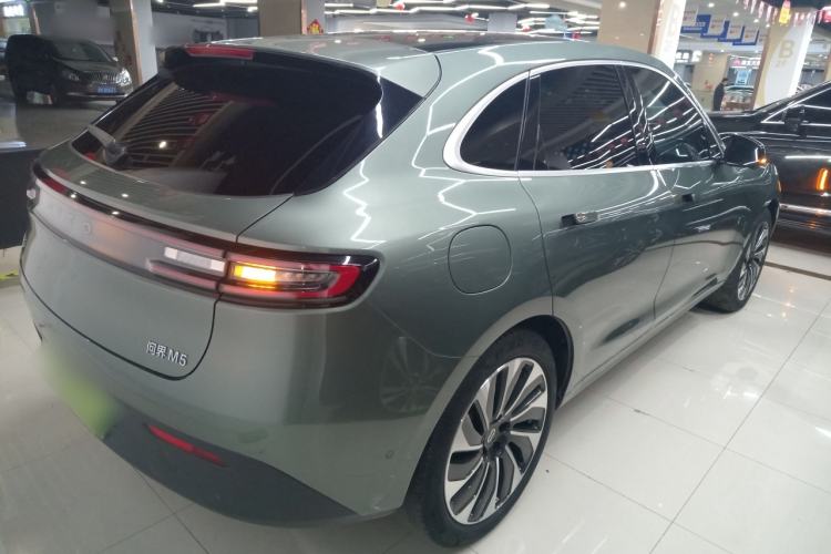 Used Hima AITO M5 2022 Extended-Range Four-Wheel Drive Ultimate Edition Rear Right 45 Deg