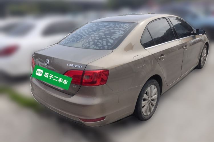 Used Volkswagen Sagitar 2014 Revised Version 1.4TSI Automatic Luxury Edition Rear Right 45 Deg