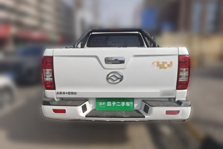 Used Huanghai Xiao Niu 2021 2.4L N1 Manual Gasoline Two-Wheel Drive Chuanfu Type Extended Flat-Bottom Cargo Bed 4K22
