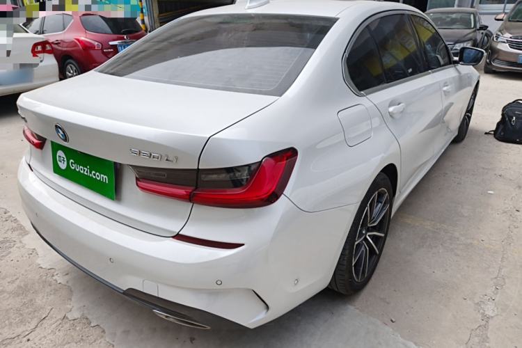 Used BMW 3 Series 2021 Second Facelift 320Li M Sport Package Rear Right 45 Deg
