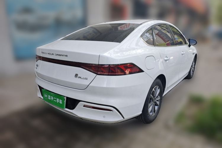 Used BYD Qin PLUS 2024 HONOR Edition DM-i 55KM Leading Model Rear Right 45 Deg