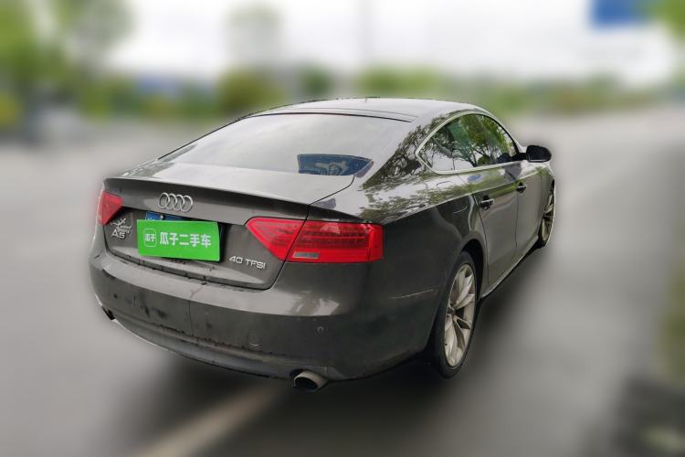 Used Audi A5 2013 Sportback 40 TFSI Rear Right 45 Deg