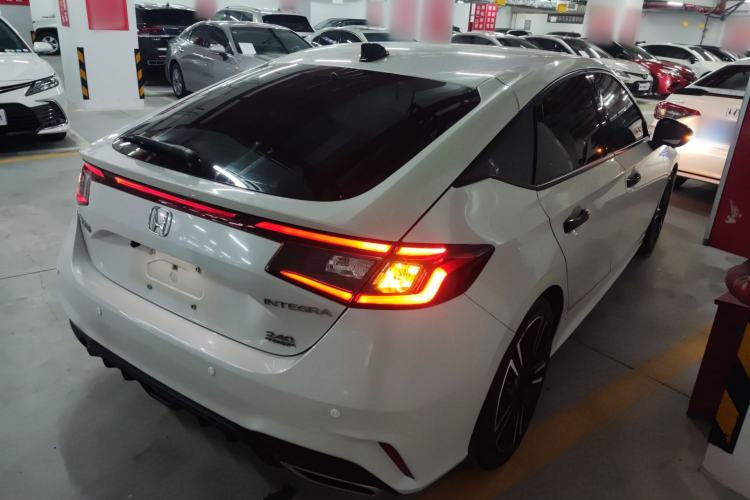 Used Honda Integra 2023 HATCHBACK 240TURBO CVT Phantom Night Luxury Edition Rear Right 45 Deg