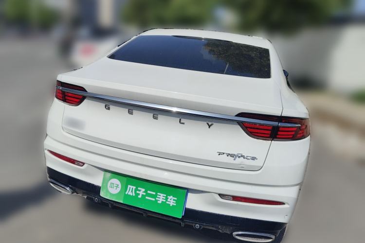 Used Geely Auto Preface 2021 2.0TD Elite Edition Rear Right 45 Deg