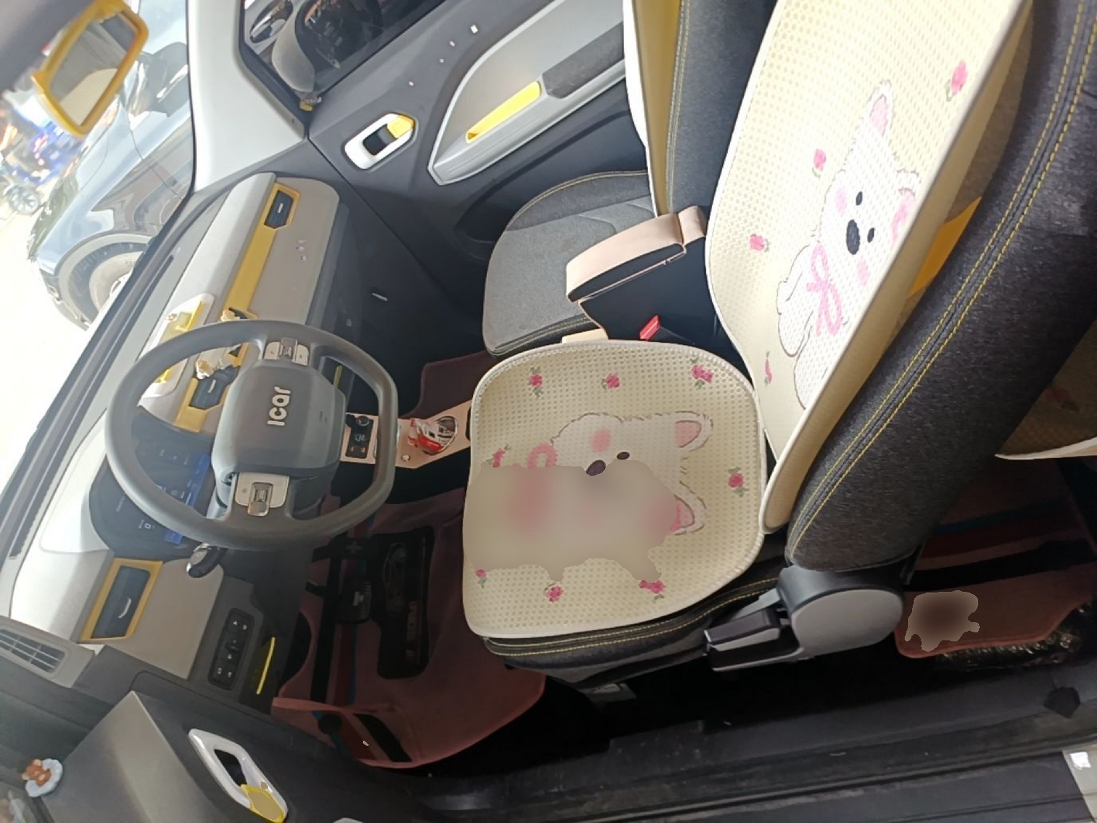 Interior delantero