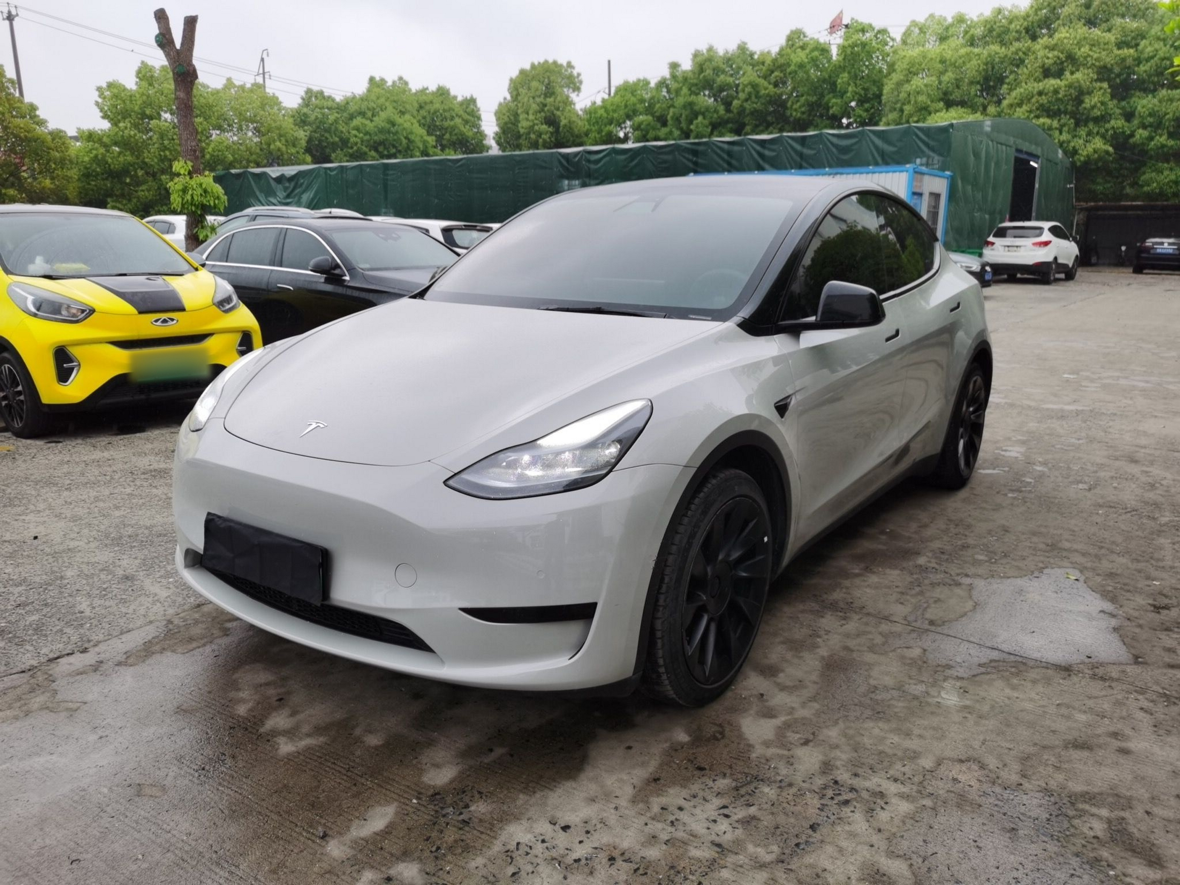 تحت مقدمة السيارة