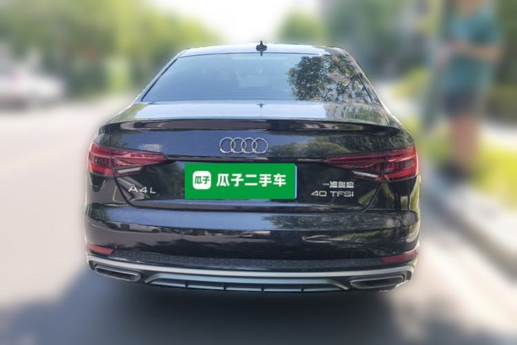 Used Audi A4L 2019 40 TFSI Fashion Edition China VI Emission Standard Rear