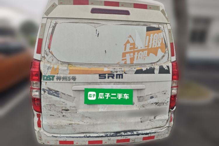 Used Shenzhou DST 5 2020 Pure Electric Van Rear