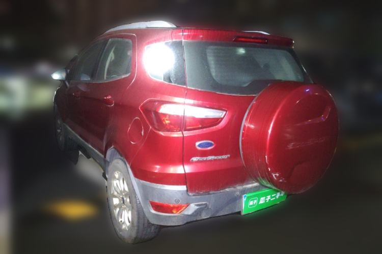 Used Ford EcoSport 2013 1.5L Automatic Prestige Model Rear Left 45 Deg