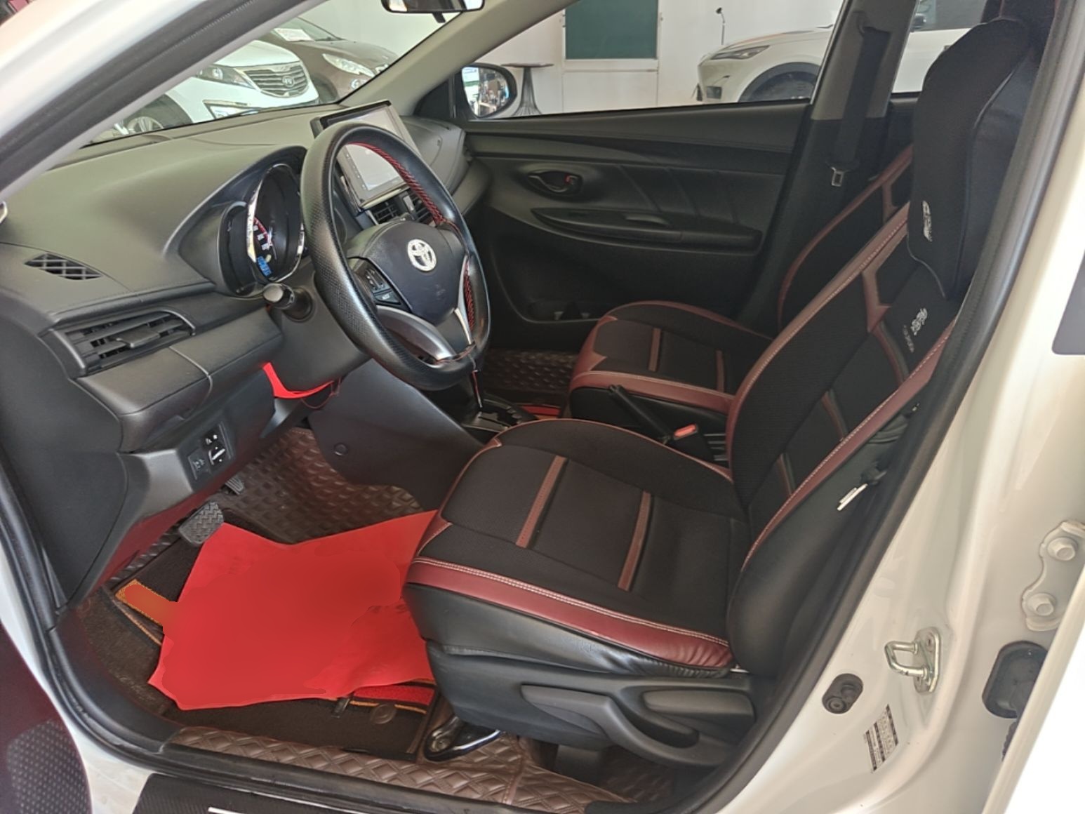 Avant de la voiture