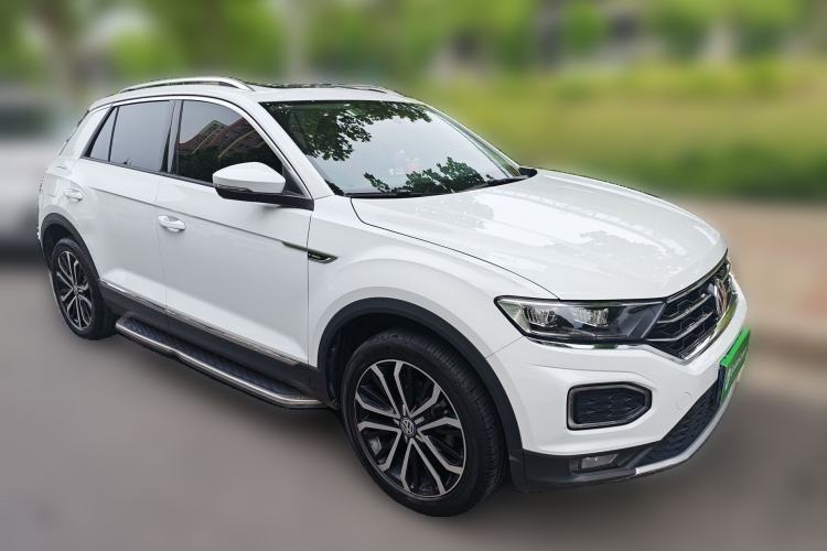 Used Volkswagen T-ROC 2020 280TSI DSG Two-Wheel Drive Comfort Version Front Right 45 Deg